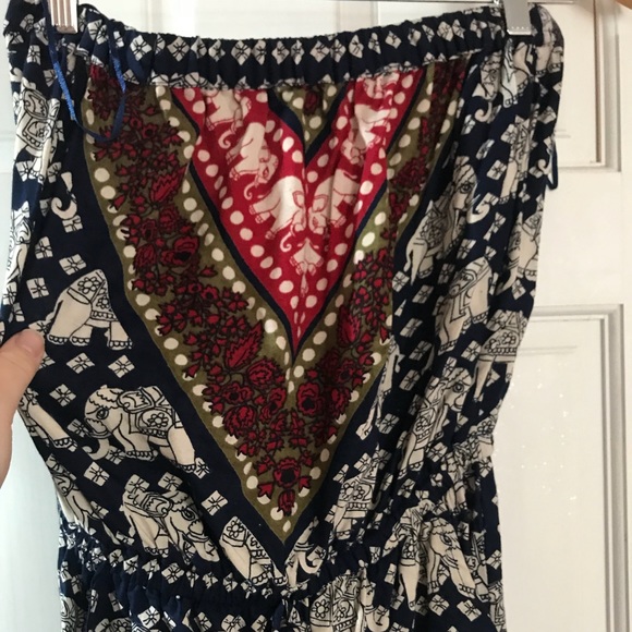 Boho elephant romper - Picture 3 of 3